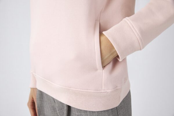 Moteriškas organinės medvilnės džemperis su kapišonu B&C Organic Hooded Women - Image 4