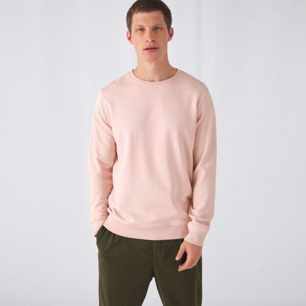 Vyriškas organinės medvilnės džemperis be kapišono B&C Organic Crew Neck - Image 2