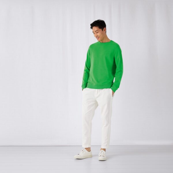 Vyriškas organinės medvilnės džemperis be kapišono B&C Organic Crew Neck - Image 3