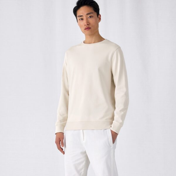 Vyriškas organinės medvilnės džemperis be kapišono B&C Organic Crew Neck - Image 4